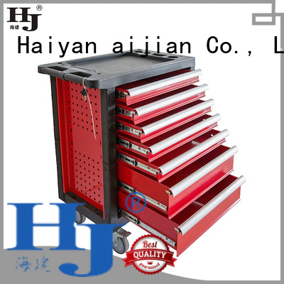 Haiyan Top mechanic tool box on wheels company For tool storage