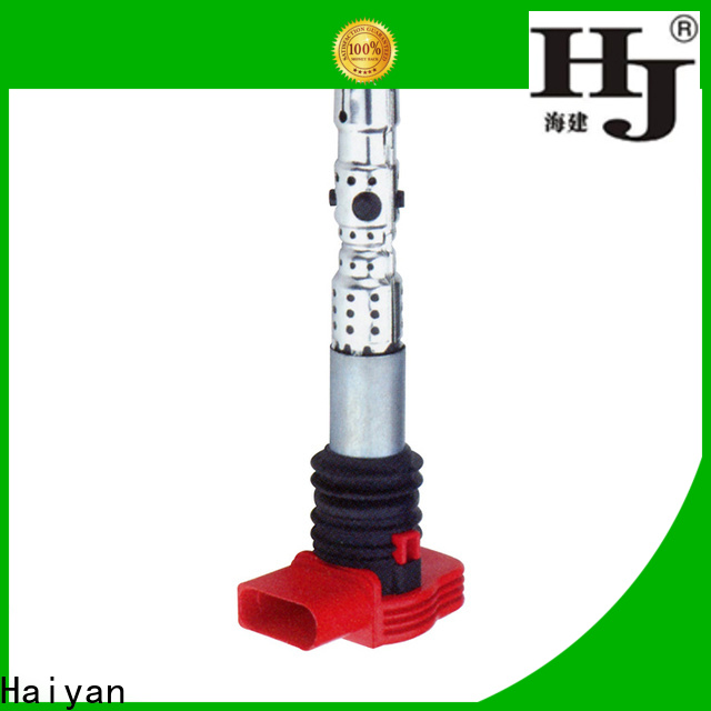 Haiyan Best car parts ignition coil factory For Renault