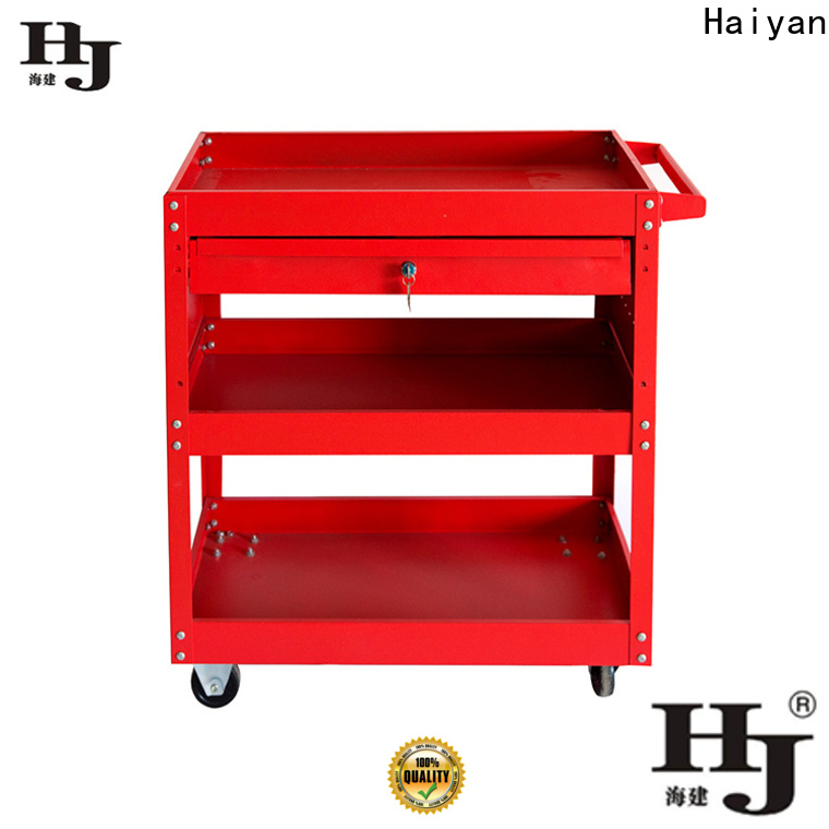 High-quality steel tool box on wheels Supply For tool storage
